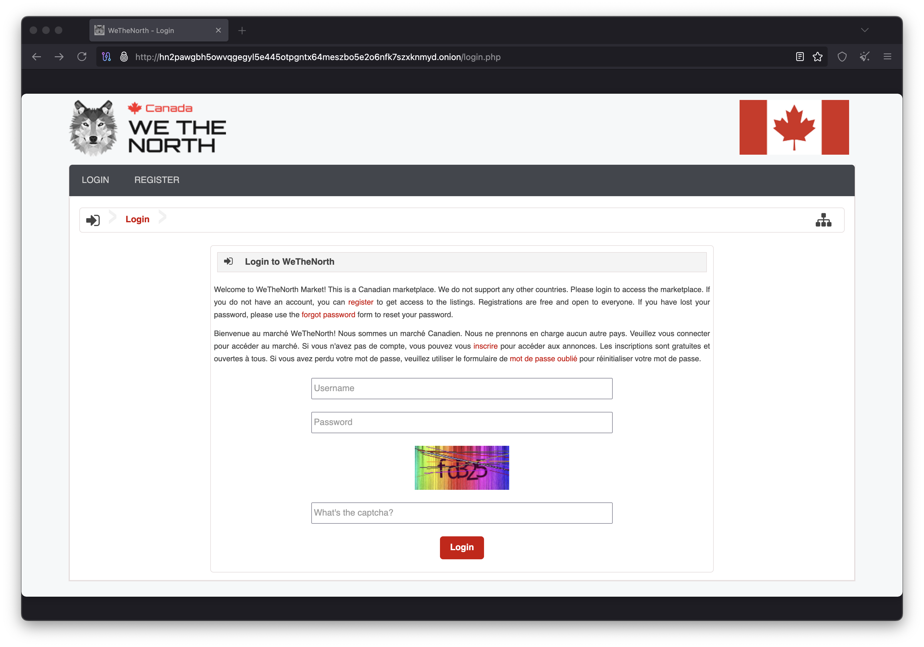 We The North Login Page - WeTheNorth secure login